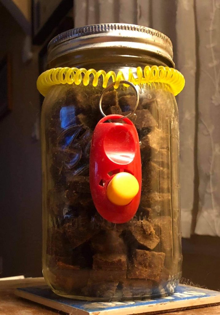 Jar of treats